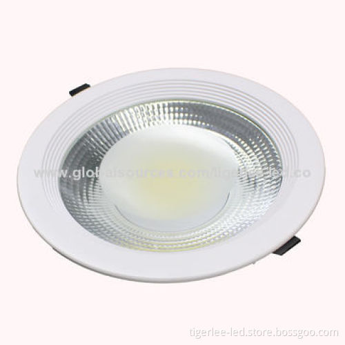 3W LED ceiling light with COB chip, CRI>80, AC100-240V, recessed mounted, CE, RoHS approvals